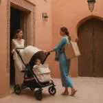 Alquilar un cochecito para un Airbnb en Marrakech en 2026: guía práctica
