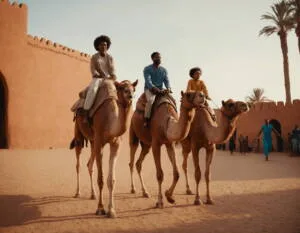 Choosing a Camel Ride in Marrakech With Children