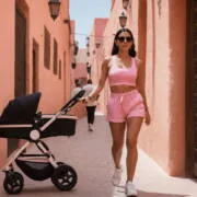Georgina e Ronaldo a Marrakech: in famiglia con il bambino