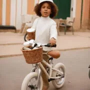 Visit Marrakech with a 3 year old child on a balance bike
