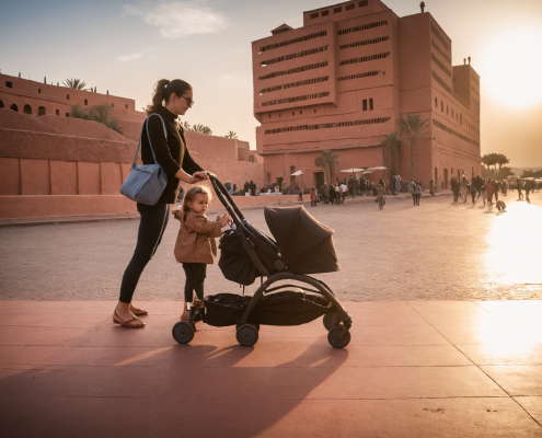 Voyager au Maroc avec un nouveau-né - Little Nomad Marrakech