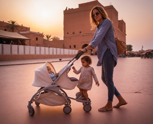poussette Yoyo Babyzen à Marrakech bébé