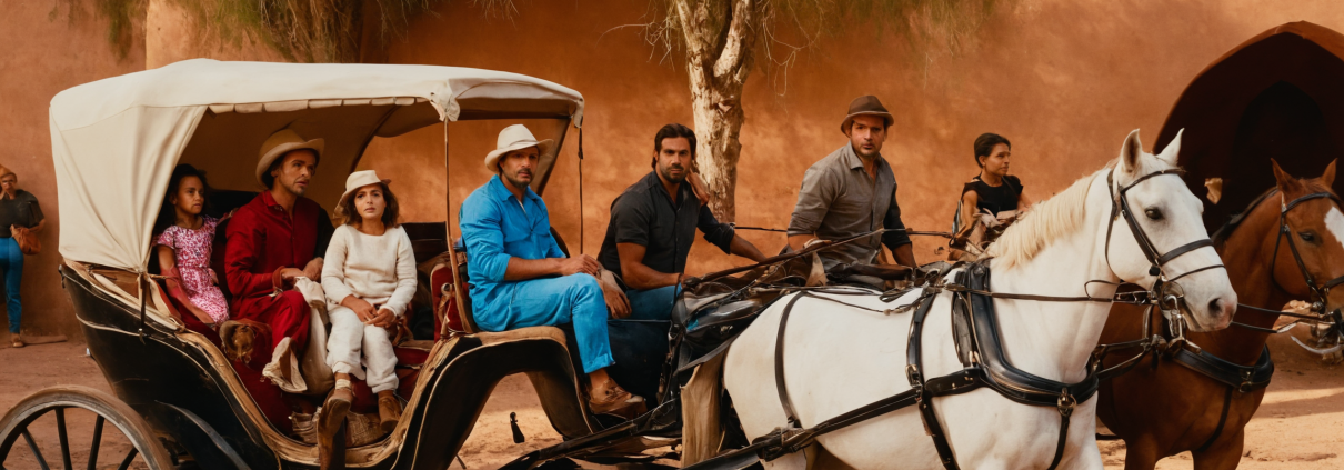Kutschfahrt mit Kindern in Marrakech: Familientour