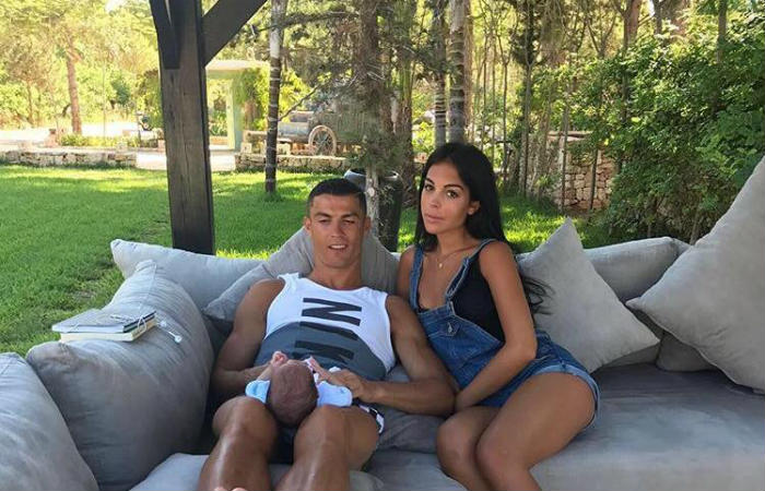 Georgina und Ronaldo in Marrakech: mit Baby als Familie