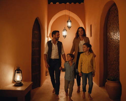 Séjour en famille : les riads de Marrakech avec chambres familiales