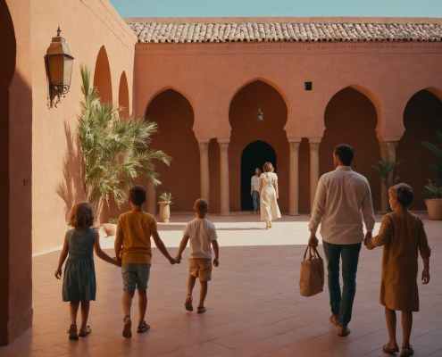Visit the Palaces in Marrakech with Children: Badii and Bahia